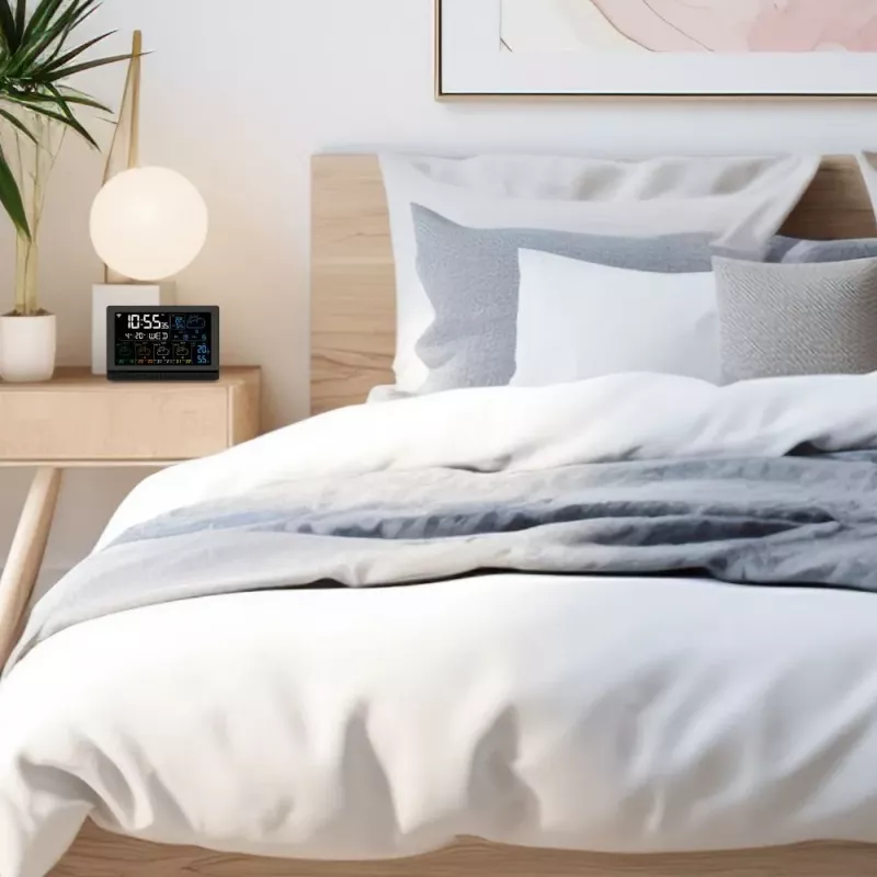 Smart Speaker MANTA MTO200B Windy Schwarz — Bluetooth- und Wi‑Fi-Funkverbindung, Sprachassistenten-Unterstützung