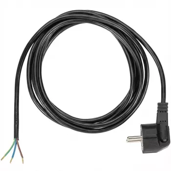 Netzkabel Bachmann 301.174 Schwarz 2 m