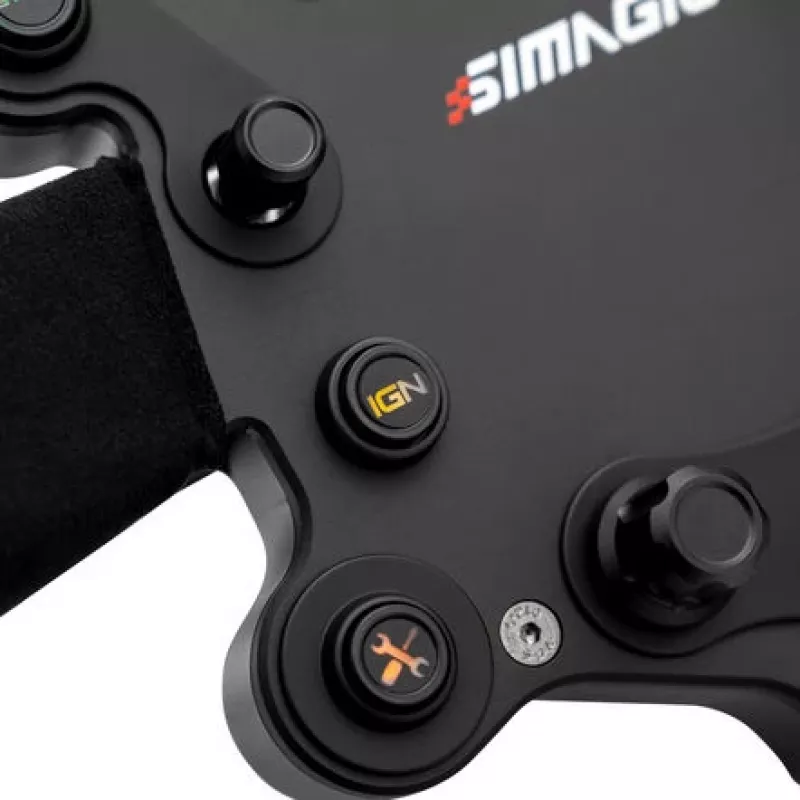 Simagic GTS Alcantara S202 — Alcantara-bezogenes Sim-Racing-Lenkrad, Modell S202