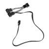 Fan PWM Splitterkabel Kolink 1-zu-3, 4-Pin PWM, 0,35 m
