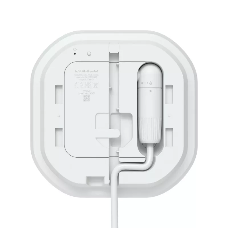 Kabelgebundene Sirene Ubiquiti Siren POE Innen/Außen Aluminium Polycarbonat