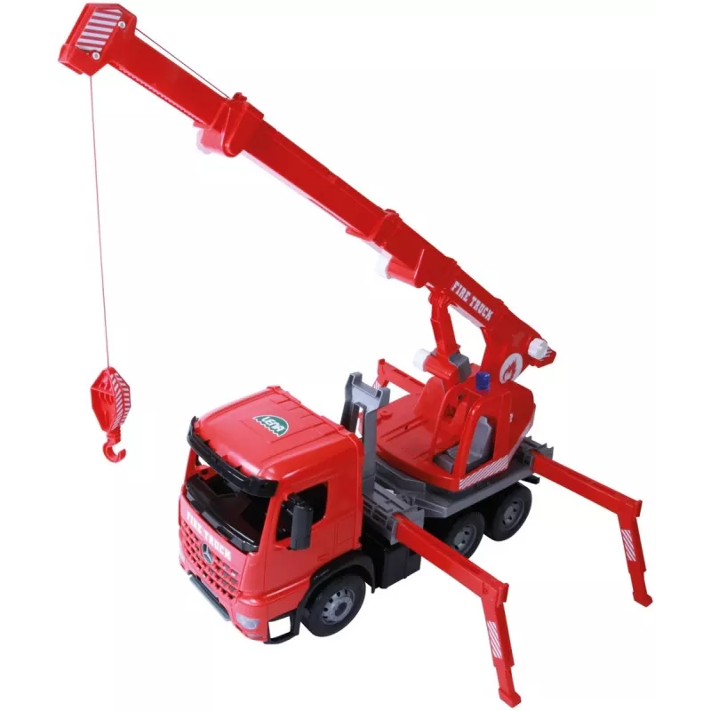 Mechanischer Spielzeug-Kranwagen Lena 02175EC, 70 cm, einzelner brauner Wagen