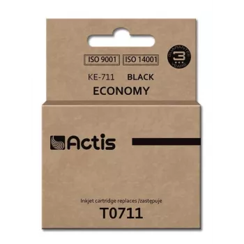 Actis KE-711 Tinte (Ersatz für Epson T0711, T0891, T1001; Standard; 15 ml; schwarz)