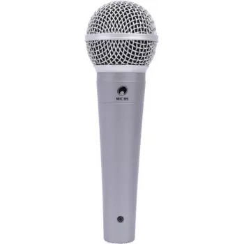 Bühnenmikrofon Omnitronic 13030914 Grau Kabelgebunden XLR-3 -54 dB