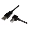 StarTech.com 3m USB 2.0 A auf rechtwinkliger B Kabel – M/M, 3 m, USB A, USB B, USB 2.0, Schwarz
