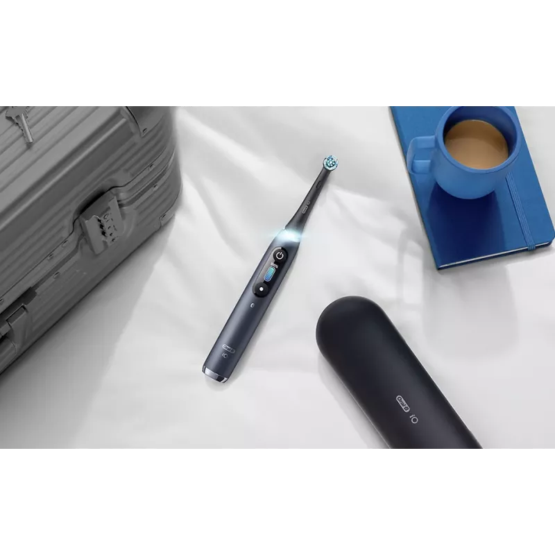 Zahnbürste Oral-B iO Series 9 Duo 2 Stück Schwarz Onyx/Rosenquarz
