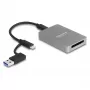 DeLOCK USB Typ-C Kartenleser CFexpress XQD Aluminium Grau 10000 Mbit/s