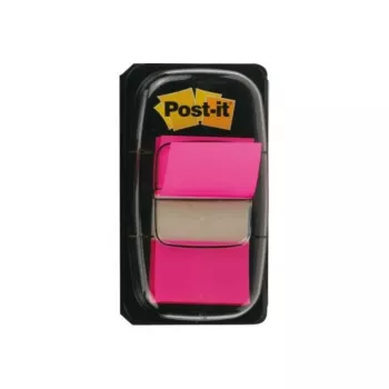 3M Post-it Index Pink, schmal, 50 Haftstreifen Abmessungen, 25,4 x 43,2 mm, im Einwegspender (I680-21)