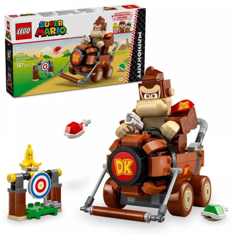Building Blocks Super Mario 72033 Mario Kart – Donkey Kong und DK Jumbo
