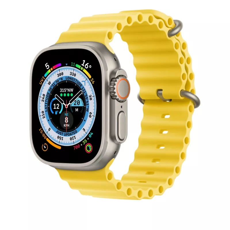 Band Apple MQED3ZM/A Smartwatch-Zubehör Gelb Fluoroelastomer