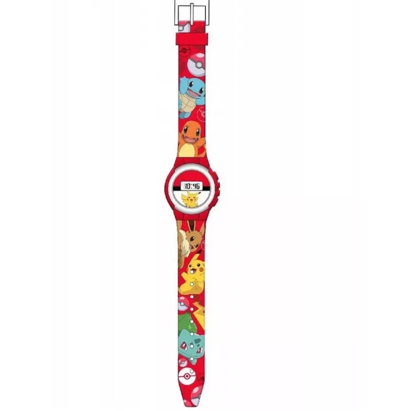 Armbanduhr Kinder Euroswan Pokemon Modell POK4374 — analoge/digitale Kinderuhr