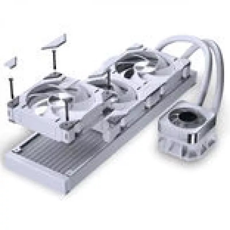 All-in-One-Flüssig-CPU-Kühler PHANTEKS Glacier One 360D30 X2 DRGB 360 mm Weiß
