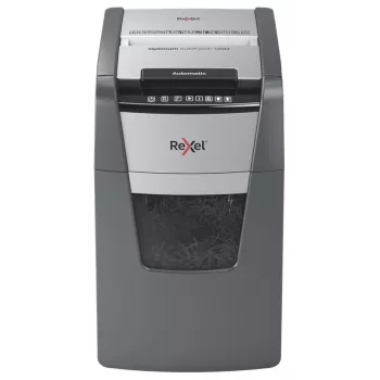 Rexel AutoFeed+ 130M Aktenvernichter Mikroschnitt 55 dB Schwarz, Grau