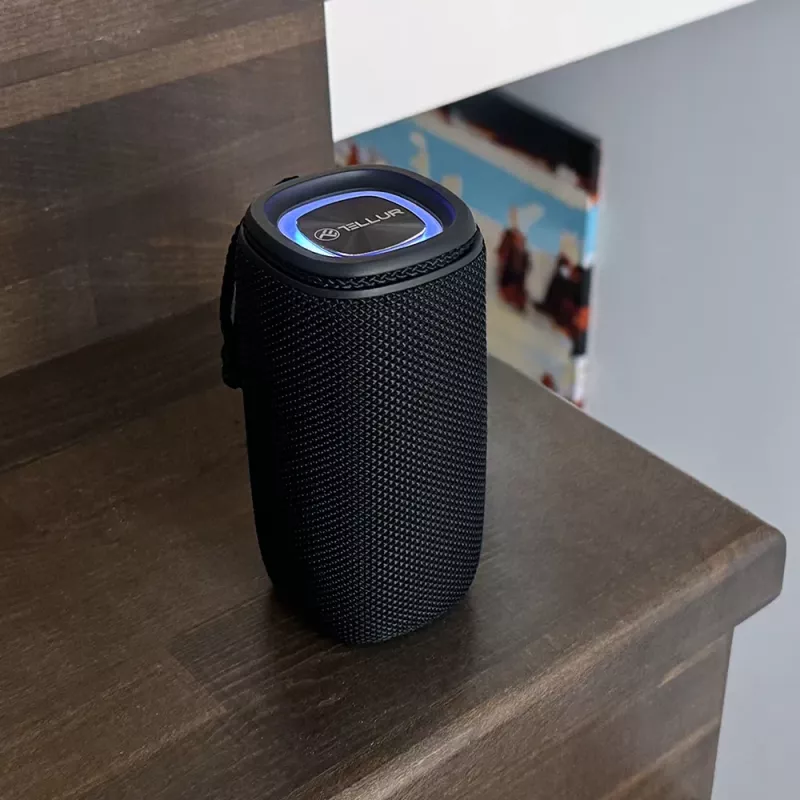 Tragbarer Lautsprecher Tellur Eclipse Bluetooth 12W Schwarz