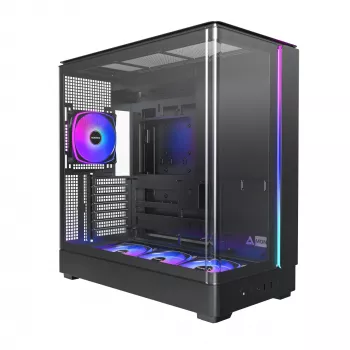 PC-Gehäuse Montech KING 45 PRO Schwarz — micro ATX / Mini-ITX, Midi Tower