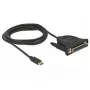 Parallelkabel DeLOCK 62980 Schwarz 1,8 m