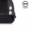 Rucksack XDDESIGN Bobby Hero Small, diebstahlsicher, 11,5 L, Tablet bis 12,9 Zoll, PET/Schaumstoff, schwarz