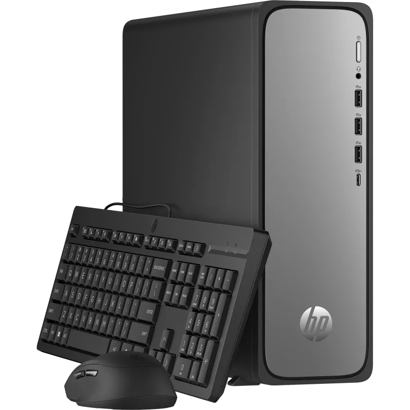HP OmniDesk S03-0053ng - Slim Desktop - Core i5 i5-14400 / 2.5 GHz - RAM 16 GB - SSD 512 GB - NVMe - UHD Graphics 730 - Wi-Fi 6, Bluetooth, 1GbE - Wi-Fi: 802.11a/b/g/n/ac/ax, Bluetooth