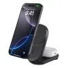 Indoor-Ladegerät Belkin UltraCharge 25w Qi2 2in1 Magnetic USB-C Schwarz Rund
