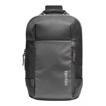 Umhängetasche Tomtoc Navigator-T24 S — schwarz, kompakt für den täglichen Bedarf