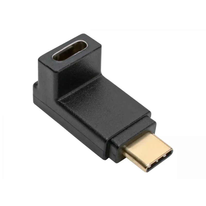 Tripp Eaton Tripp Lite Series USB-C auf USB Typ C Adapter Konverter Rechtwinklig M/F 10Gbps 3A - USB-Adapter - 24 Pin USB-C (M)