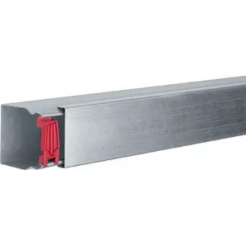 Hager LFS600600VERZ Kabelkanal Elektro-Installationskanal (L x B x H) 2000 x 60 x 60 mm 1 Stück verzinkt (LFS600600VERZ)