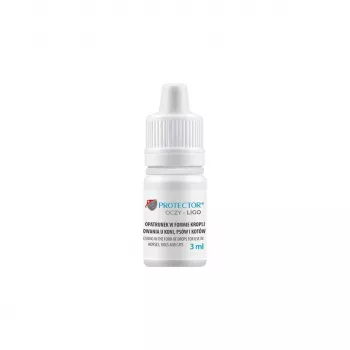Augentropfen JM Sante Vet Protector Ligo 3 ml für Hunde und Katzen — Augenspülung bei Keratitis, Retinitis, Augentraumata