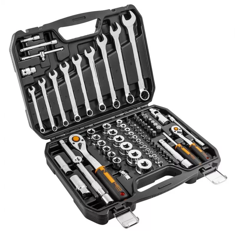 NEO tools 10-058 Stecknuss-/Steckschlüssel-Set