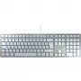 CHERRY KC 6000 schlank FOR MAC Tastatur Office USB QWERTZ Deutsch Silber