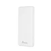 Powerbank Extralink EPB-078W 10000 mAh Weiß, USB-C, 10 W Ausgang, lädt bis zu 2 Geräte