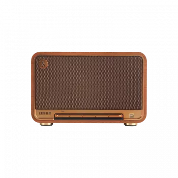 Edifier D32 Multiroom-fähiger WiFi-Lautsprecher Bluetooth Holz Einzelhandel - Lautsprecher (D32 WD)