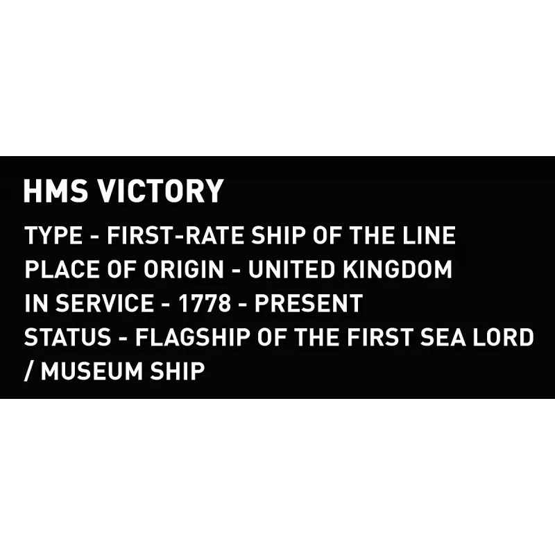 Bausatz Cobi HMS Victory — 2.517 Teile, detailliertes historisches Segelschiffmodell