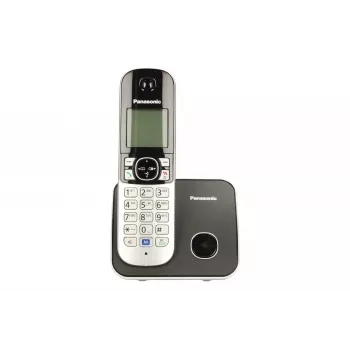 Panasonic KX-TG6811 DECT-Telefon mit Rufnummernanzeige Schwarz