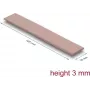 Thermopad DeLOCK 18484 3 W/m·K Pink 20x120x3 mm