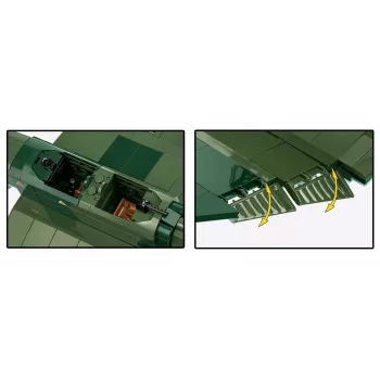 Bausatz Cobi Blocks Junkers JU 87G-2 Stuka 571-tlg. Modellbausatz
