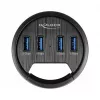 USB Hub DeLOCK 64153 Type-A 5000 Mbit/s Schwarz