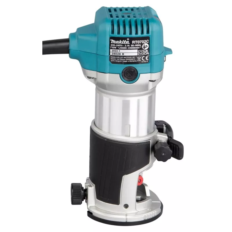 Elektrische Fräs- und Trimm-Maschine 710W Makita RT0702C
