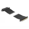 DeLOCK Riser Card PCI Express x8 Stecker auf x8 Slot mit Kabel 60 cm