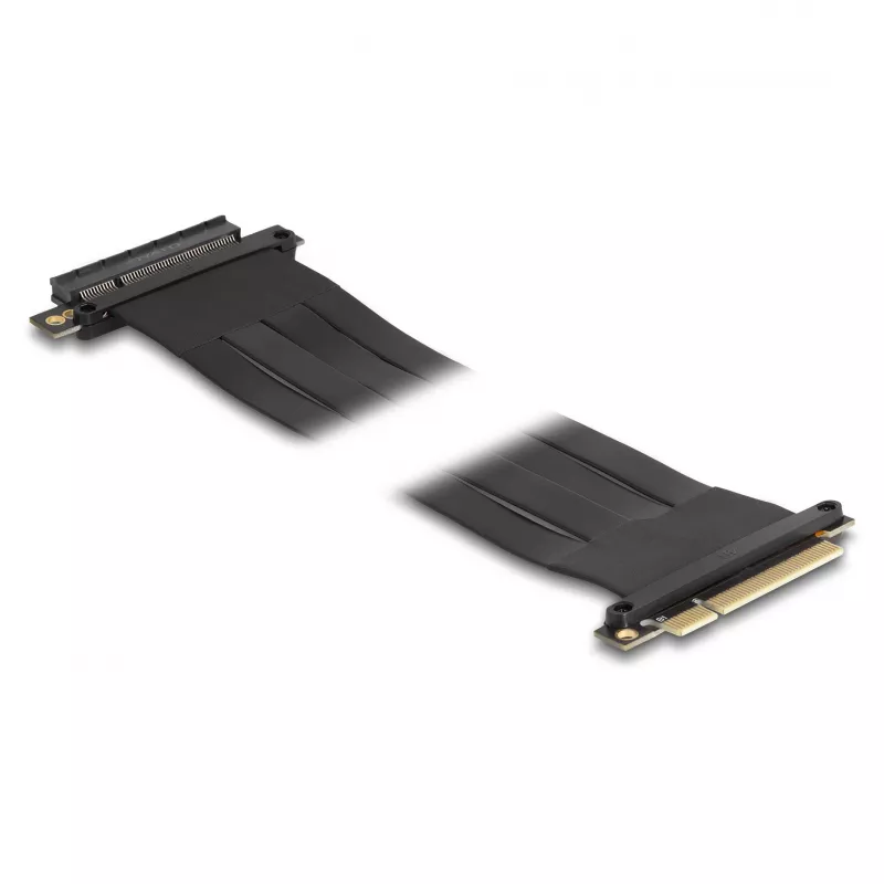 DeLOCK Riser Card PCI Express x8 Stecker auf x8 Slot mit Kabel 60 cm