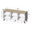 Cama sideboard LOTTA 150 3D wotan oak + mat Schwarz