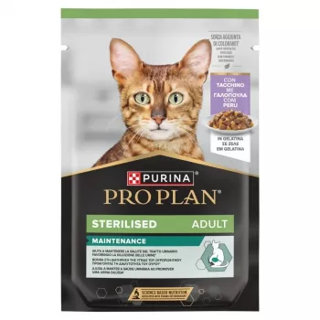 PURINA Pro Plan Sterilised Adult Maintenance Turkey in jelly - Nassfutter für Katzen - 85g