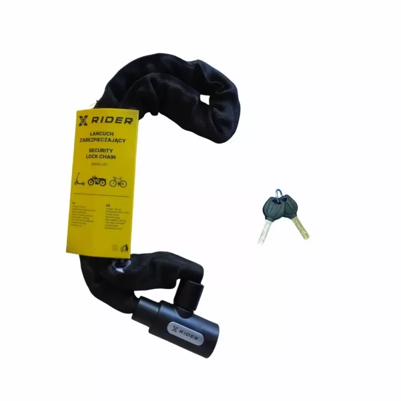 Kettenfahrradschloss MANTA XR00LC01 6x900mm