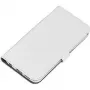 Nevox ORDO - Flip Case für Mobiltelefon - PU-Kunstleder - Grau, Weiß - für Samsung Galaxy S6 edge
