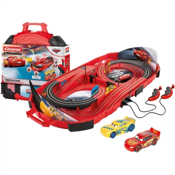 Rennbahn CARRERA Speed Arena Disney Pixar Cars — Slotcar-Spielset