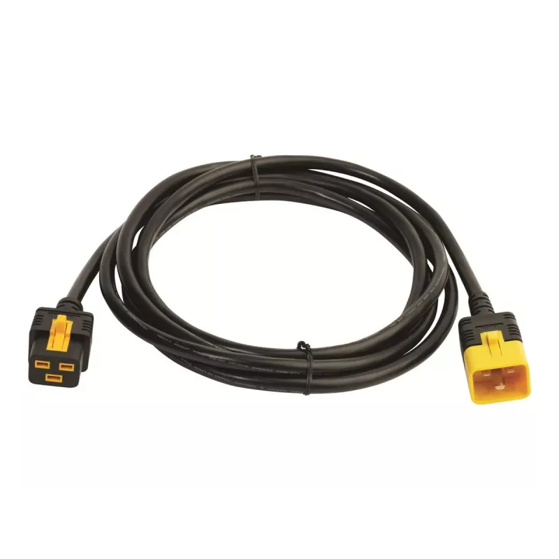 APC Netzkabel, verriegelbar C19 auf C20, 3,0 m