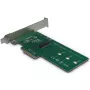 Inter-Tech KT016 PCIe-Adapter für M.2-PCIe-Laufwerke (Laufwerk M.2 PCIe, Host PCIe x4), Karte
