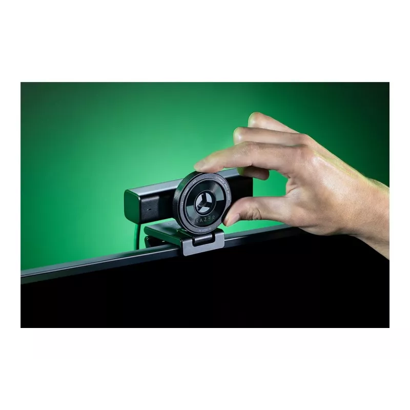 Razer | Webcam | Kiyo V2 | MJPEG bis zu 4K 30 FPS, 1080p 60 FPS, YUY2 bis zu 4K 15 FPS, 1080p 60 FPS, NV12 bis zu 4K 20 FPS, 1080p 60 FPS