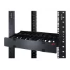 APC NetShelter Kabelmanagement, Horizontaler Kabelmanager, 1U, einseitig mit Abdeckung, Schwarz, 482,6 x 44,45 x 165,1 mm