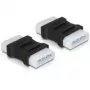Steckverbinder-Adapter DeLOCK 65044 4-Pin-Molex Schwarz