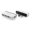 Belkin USB 2.0 4-Port Travel Hub, Silber, F4U021bt